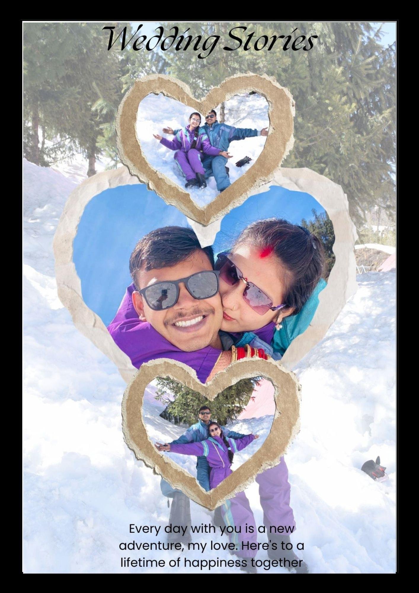 CUSTOMIZED COUPLES PHOTO FRAME