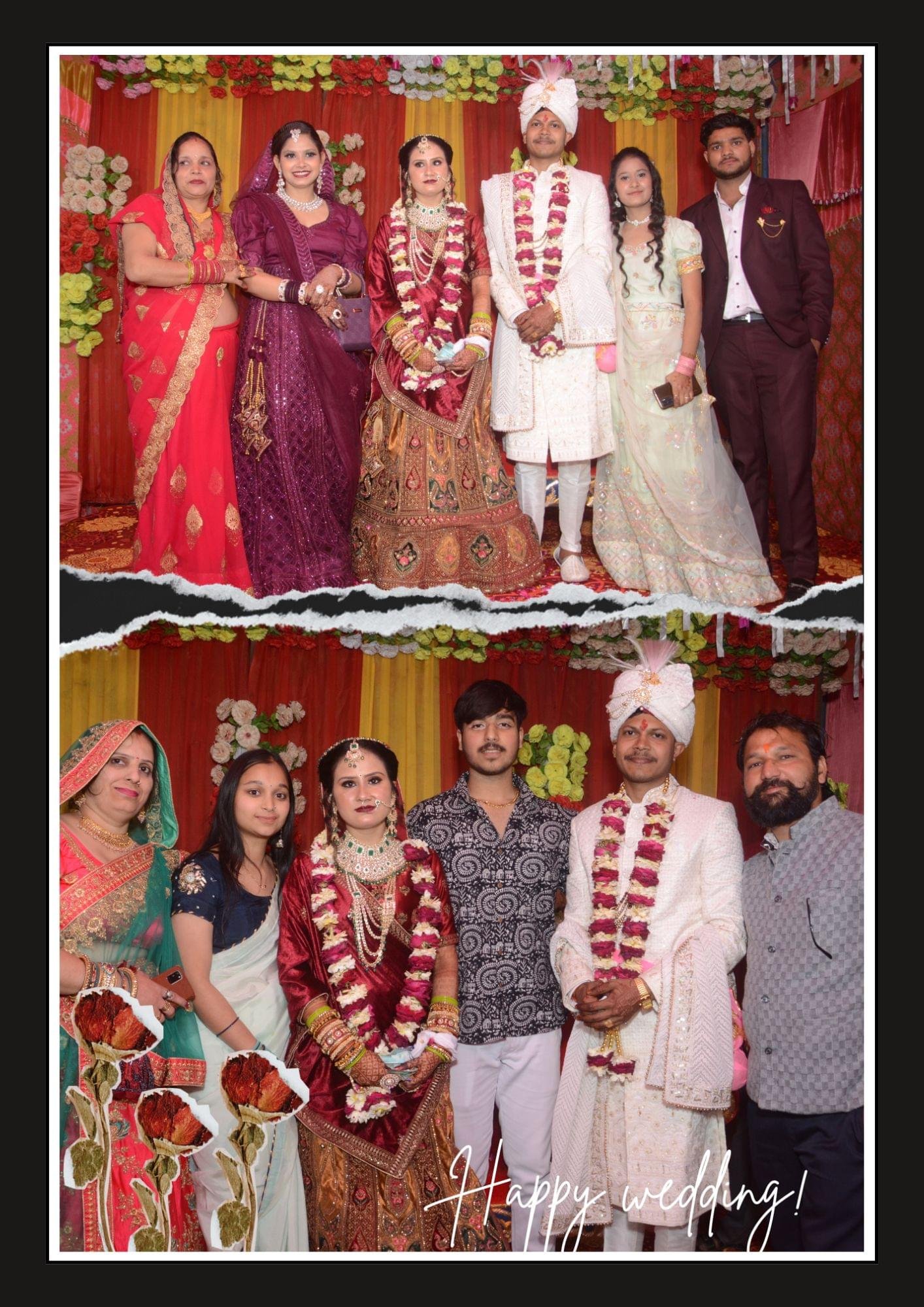 CUSTOMIZED WEDDING PHOTO FRAME