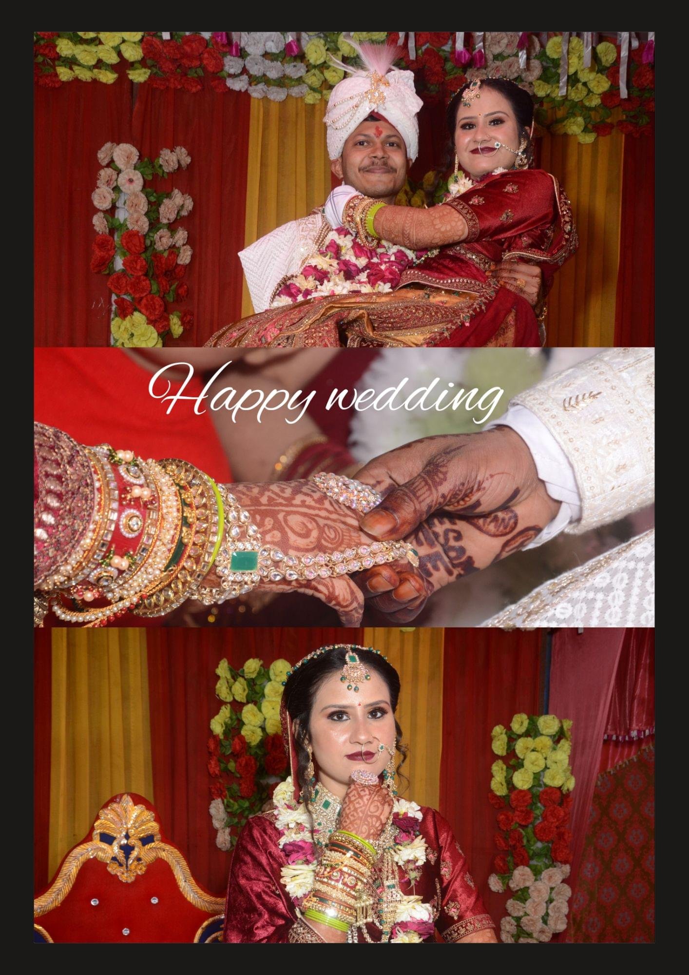 CUSTOMIZE WEDDING PHOTO FRAME