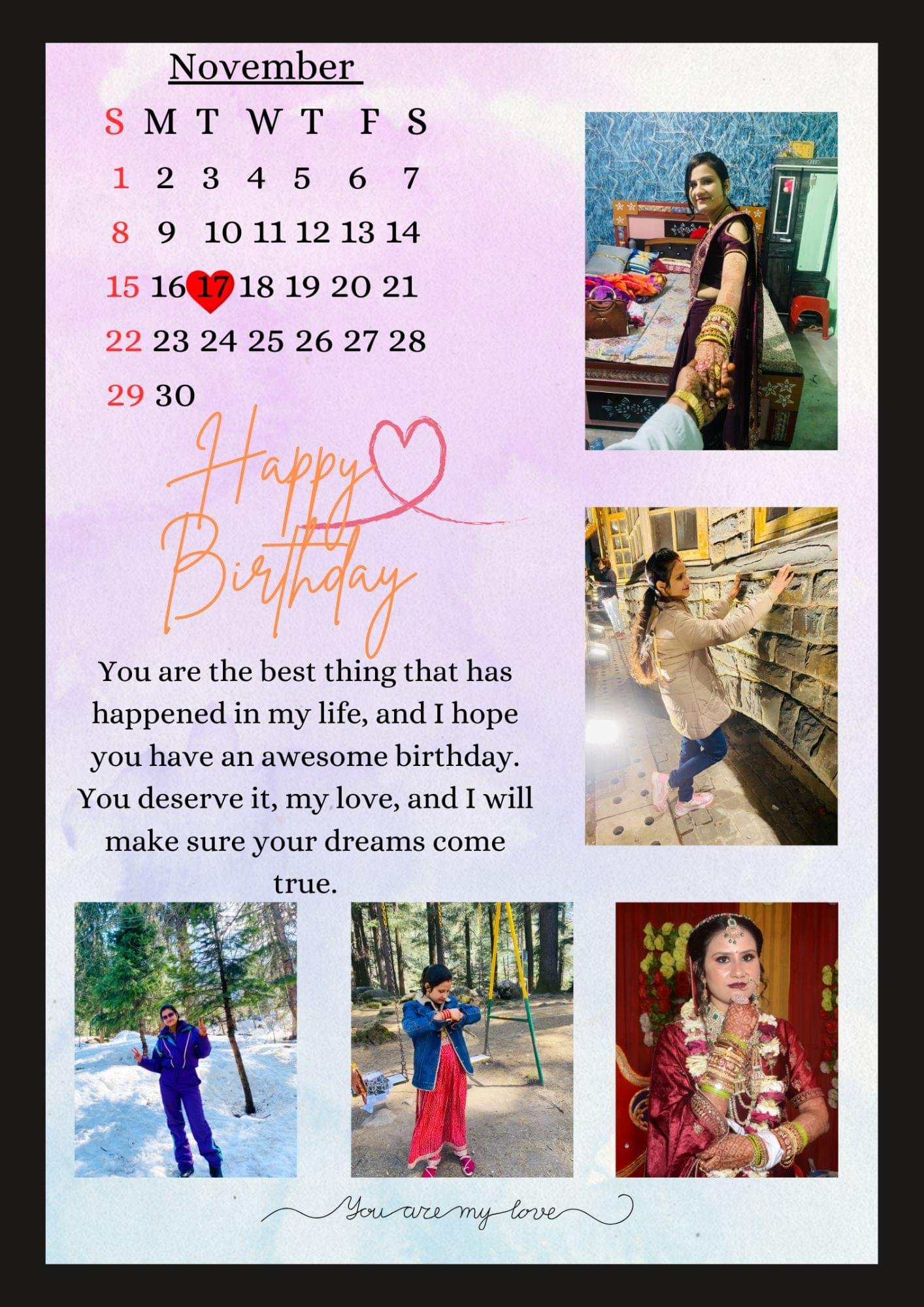 CUSTOMIZED BIRTHDAY PHOTO FRAME