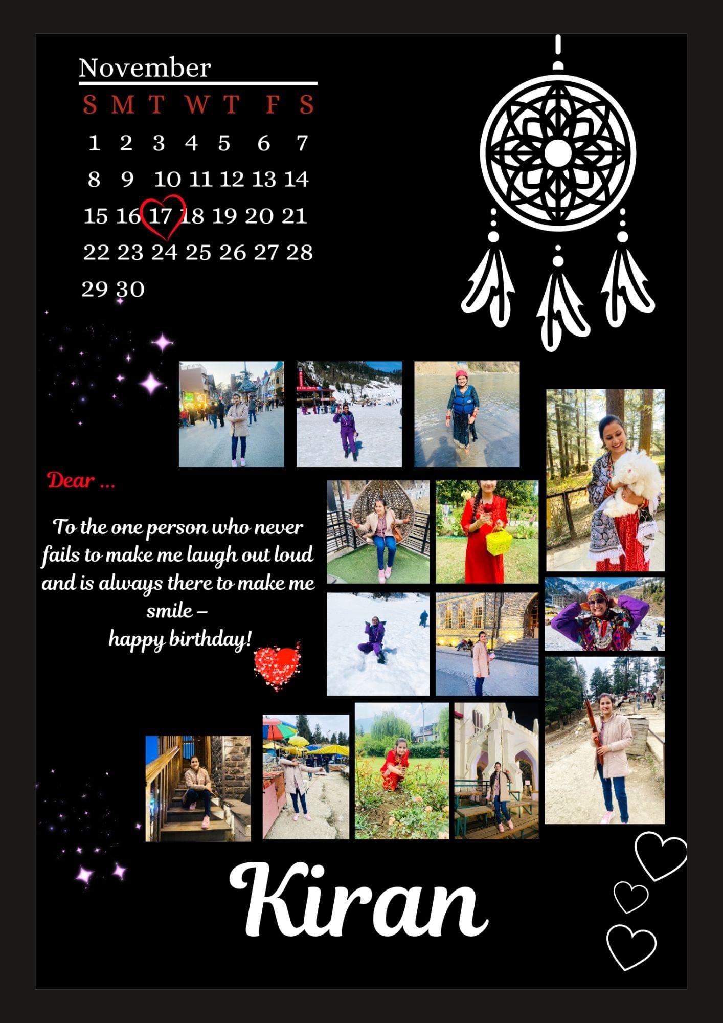 CUSTOMIZED BIRTHDAY PHOTO FRAME