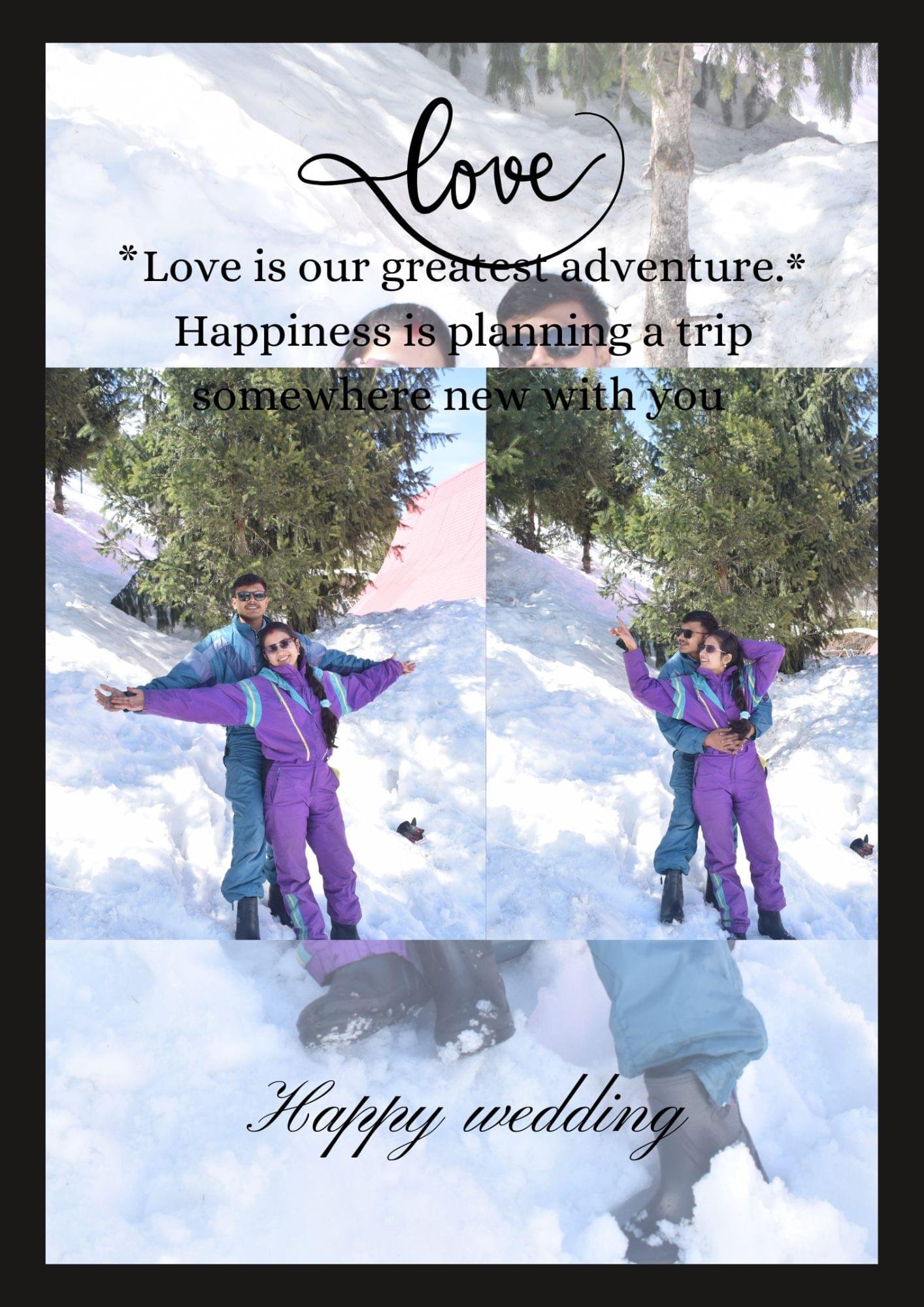 CUSTOMIZED WEDDING PHOTO FRAME